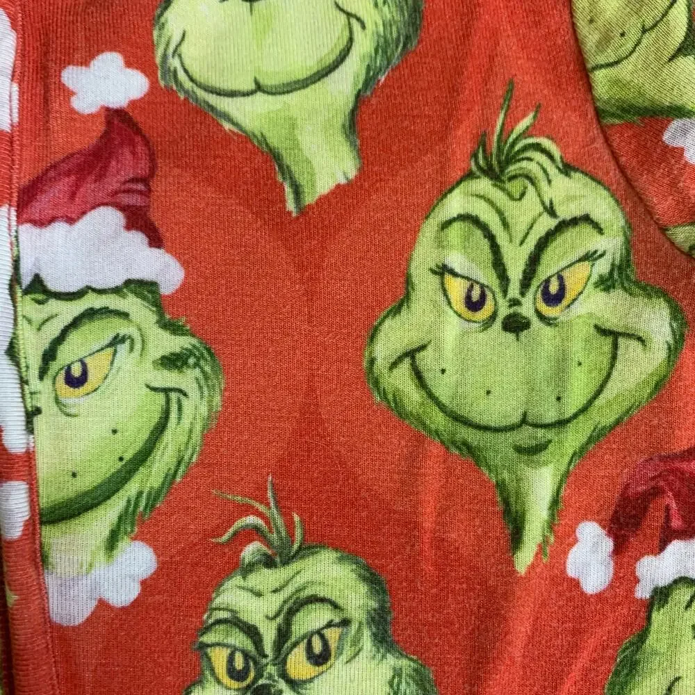 Posh Peanut Grinch Print Bamboo Zippy